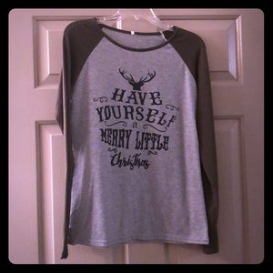 💟 Long sleeve Christmas shirt